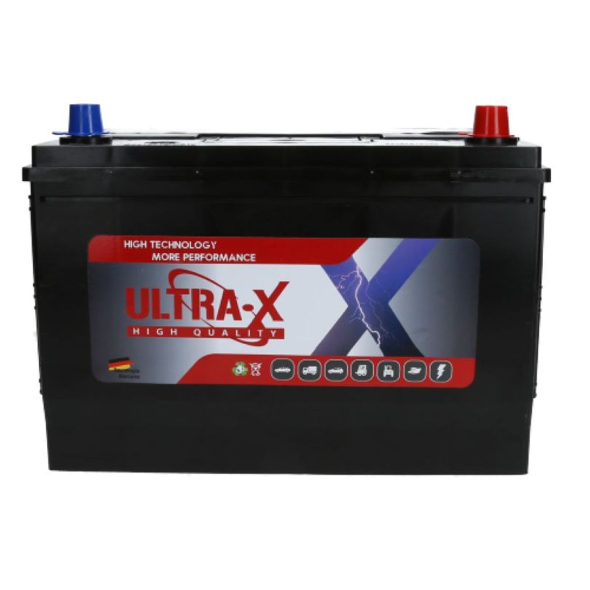 GENERICO - Bateria Ultra-x (60 Ah) 500 Cca Terminal Std. Pol. Derecho