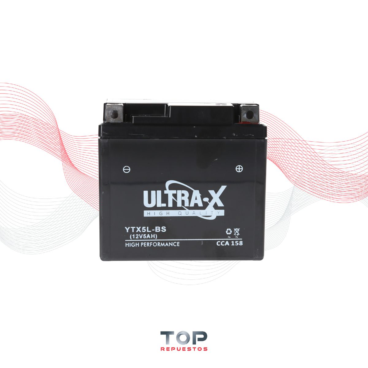 GENERICO - Batería Ytx5l-bs Para Motos 12 V 5 Ah