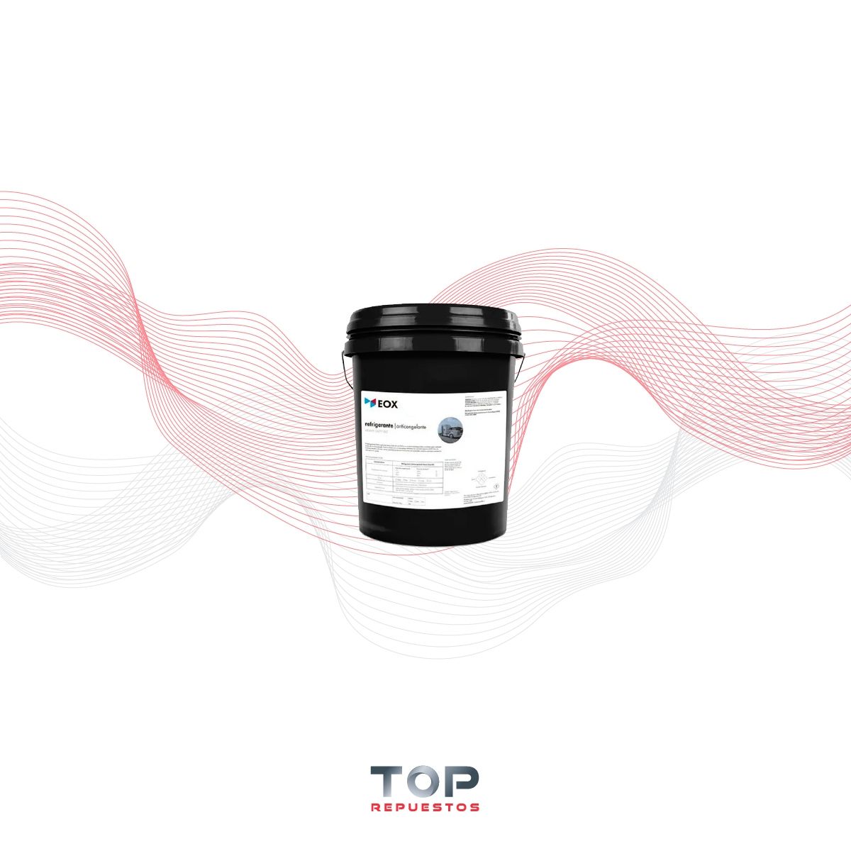 GENERICO - Refrigerante Eox Heavy Duty Elc Rojo 20 Lts