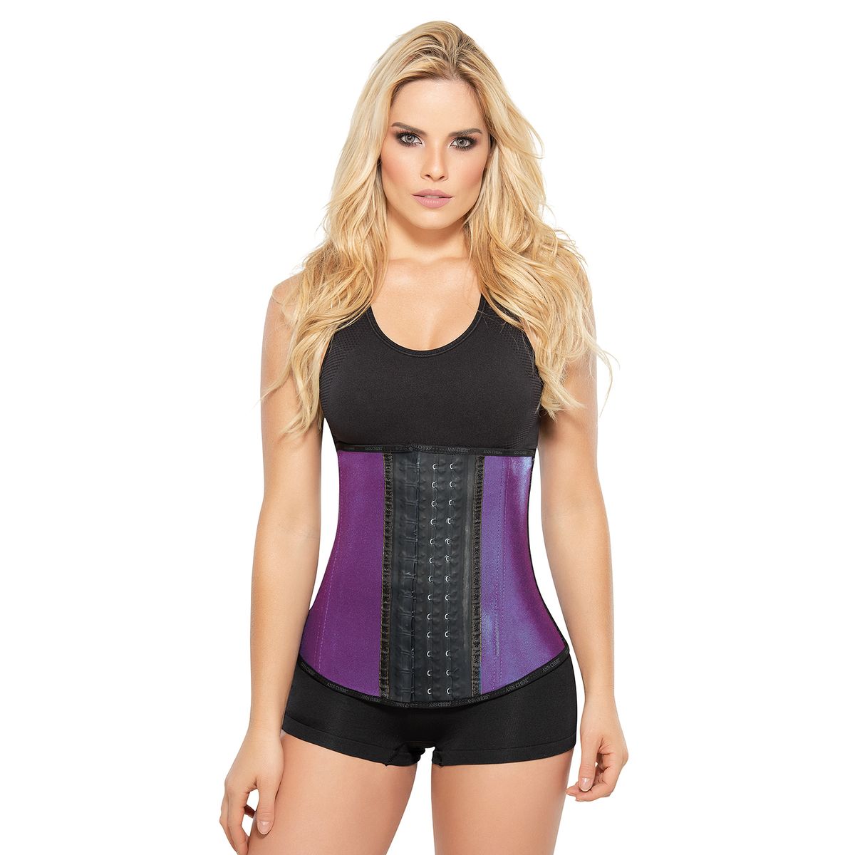 ANN CHERY - Cinturilla Reductora y Moldeadora En Latex 3 Broches 2046 Ann Chey