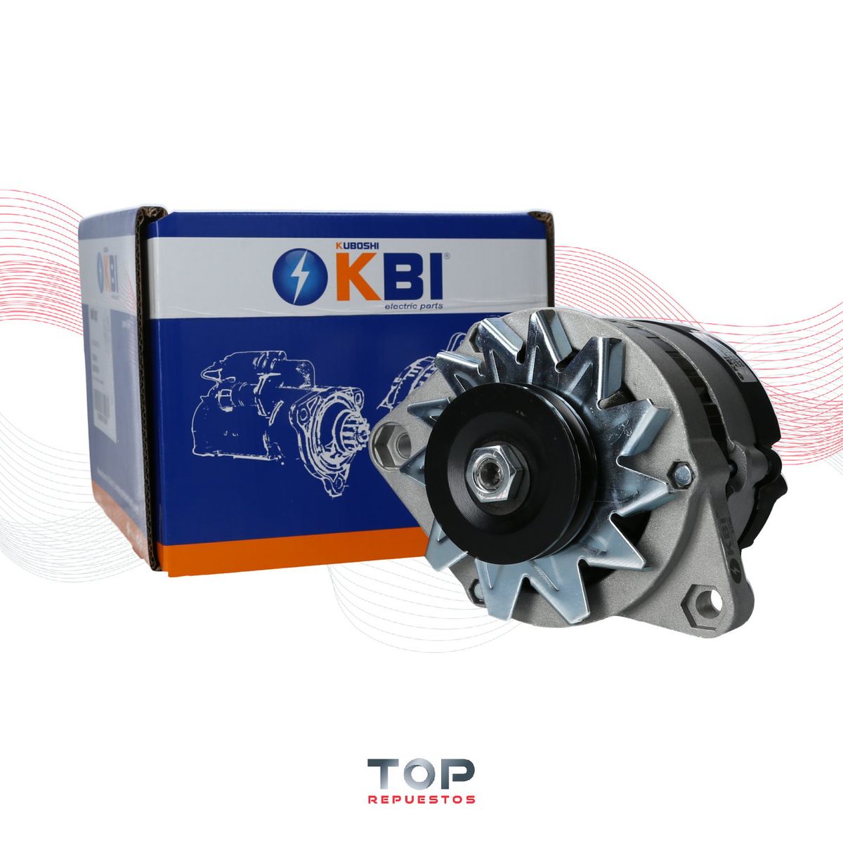 GENERICO - Alternador Fiat Regata 1.3  8 Val Gasolina 84/86 Kbi