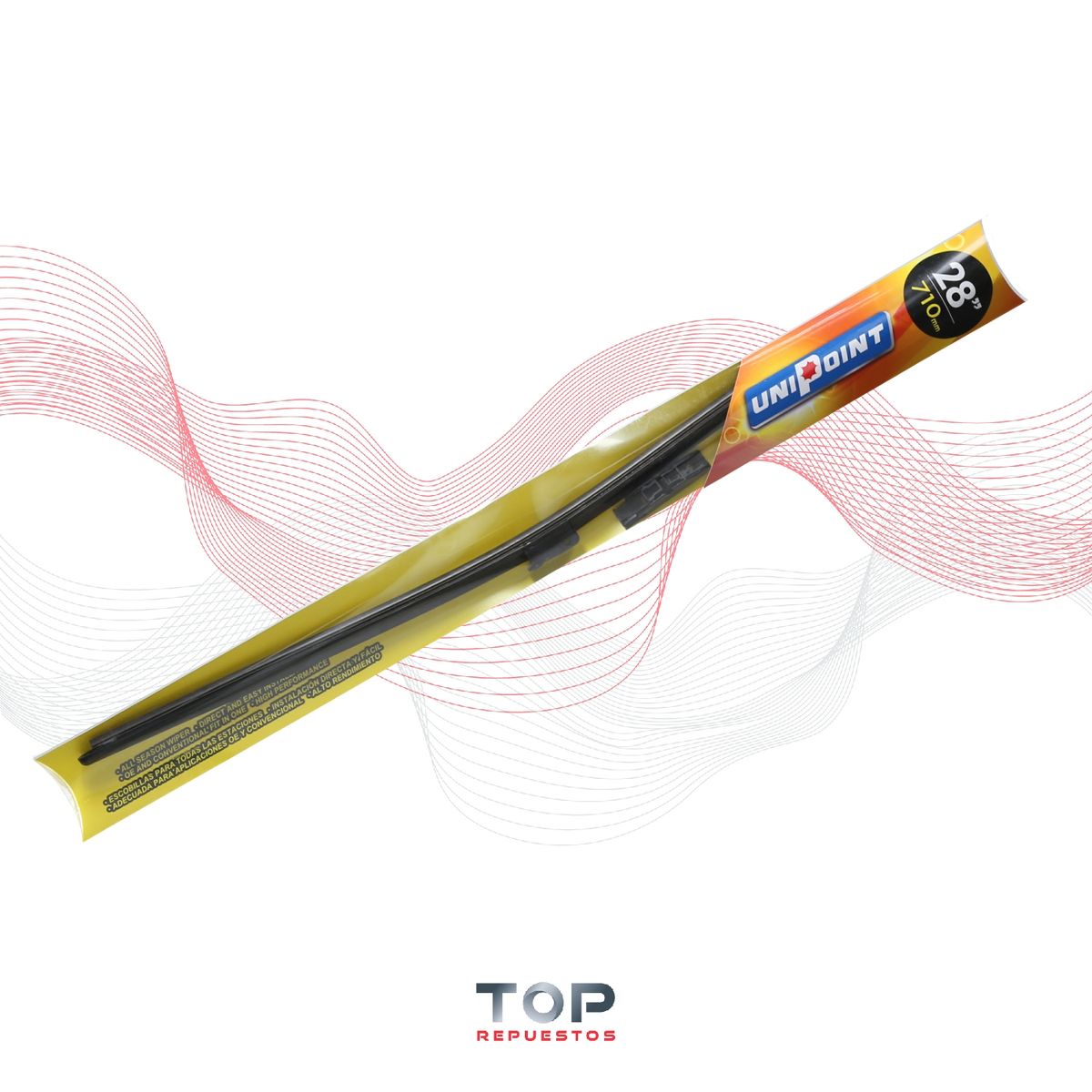 GENERICO - Par Plumillas (2) Universal 28 Pul Grafitada 5 Adap Unipoint