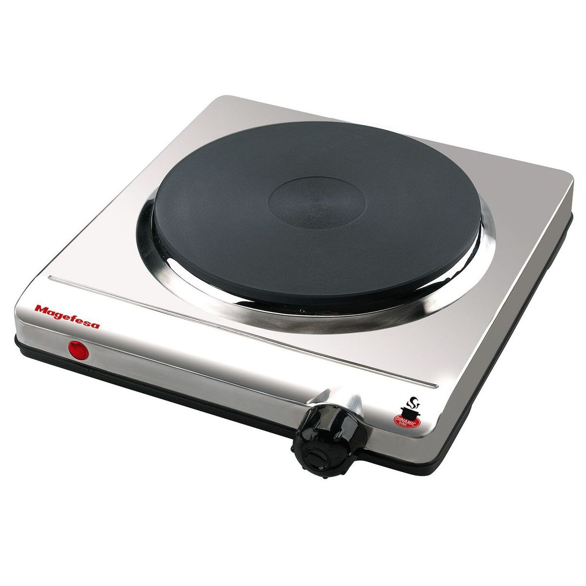 MAGEFESA - Cocina Electrica Magefesa 1 Plato Inox MGF8013