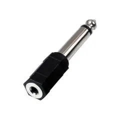 GENERICO - Adaptador Plug Macho 65mm A Mini Plug Hembra 35mm