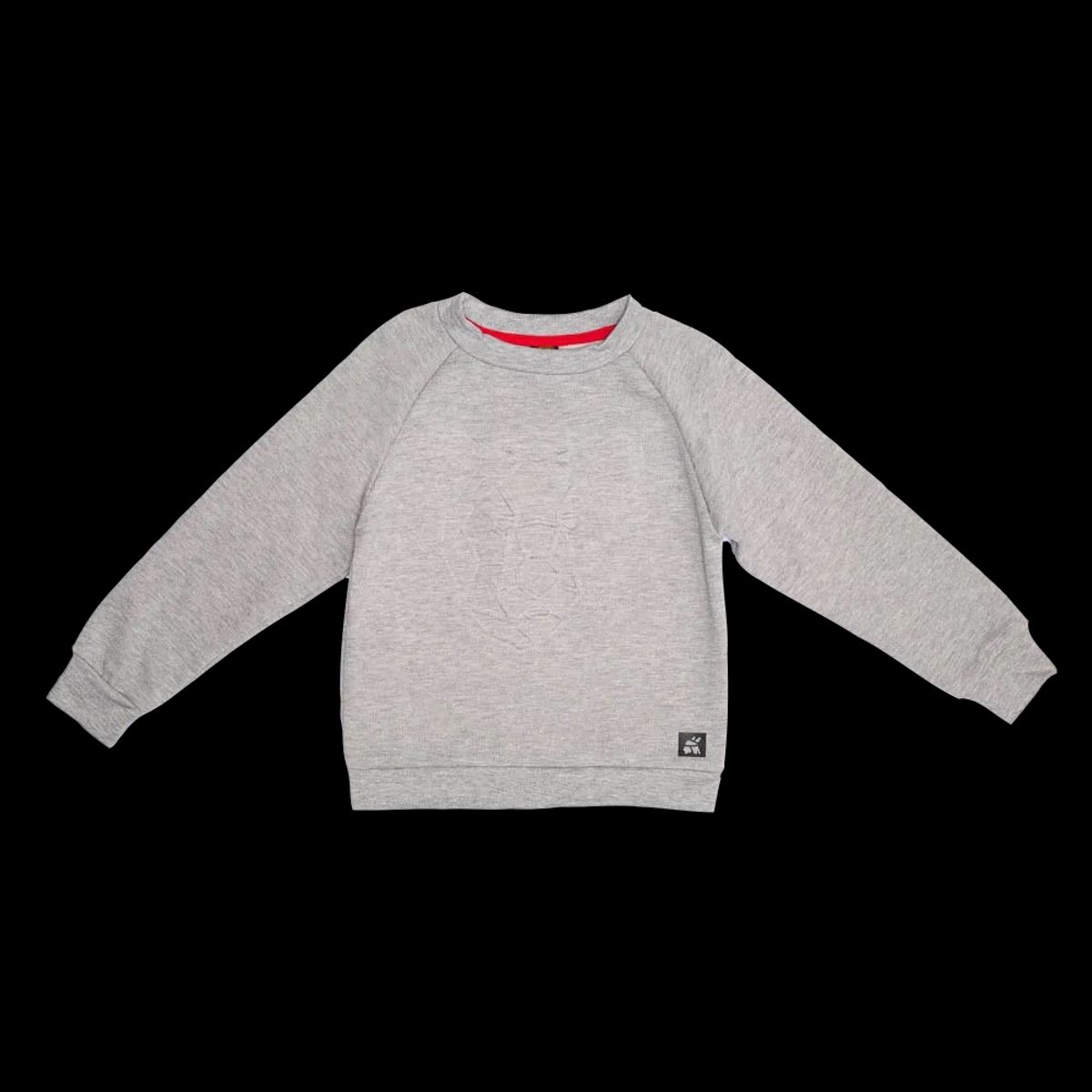PILLIN - Polerón Crew Niño Gris Pillin PILLIN