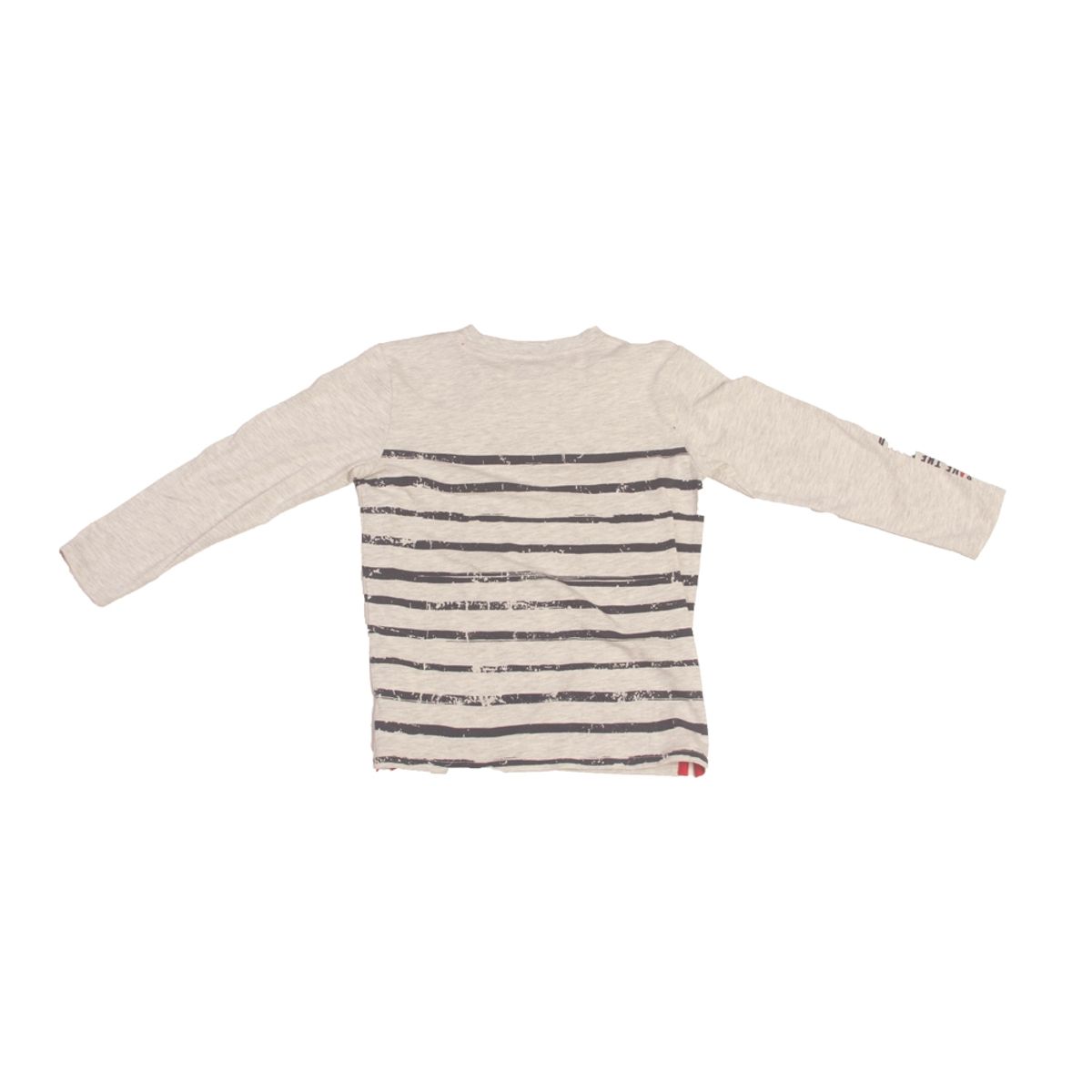 PILLIN - Polera Manga Larga Niño Gris Claro Pillin PILLIN