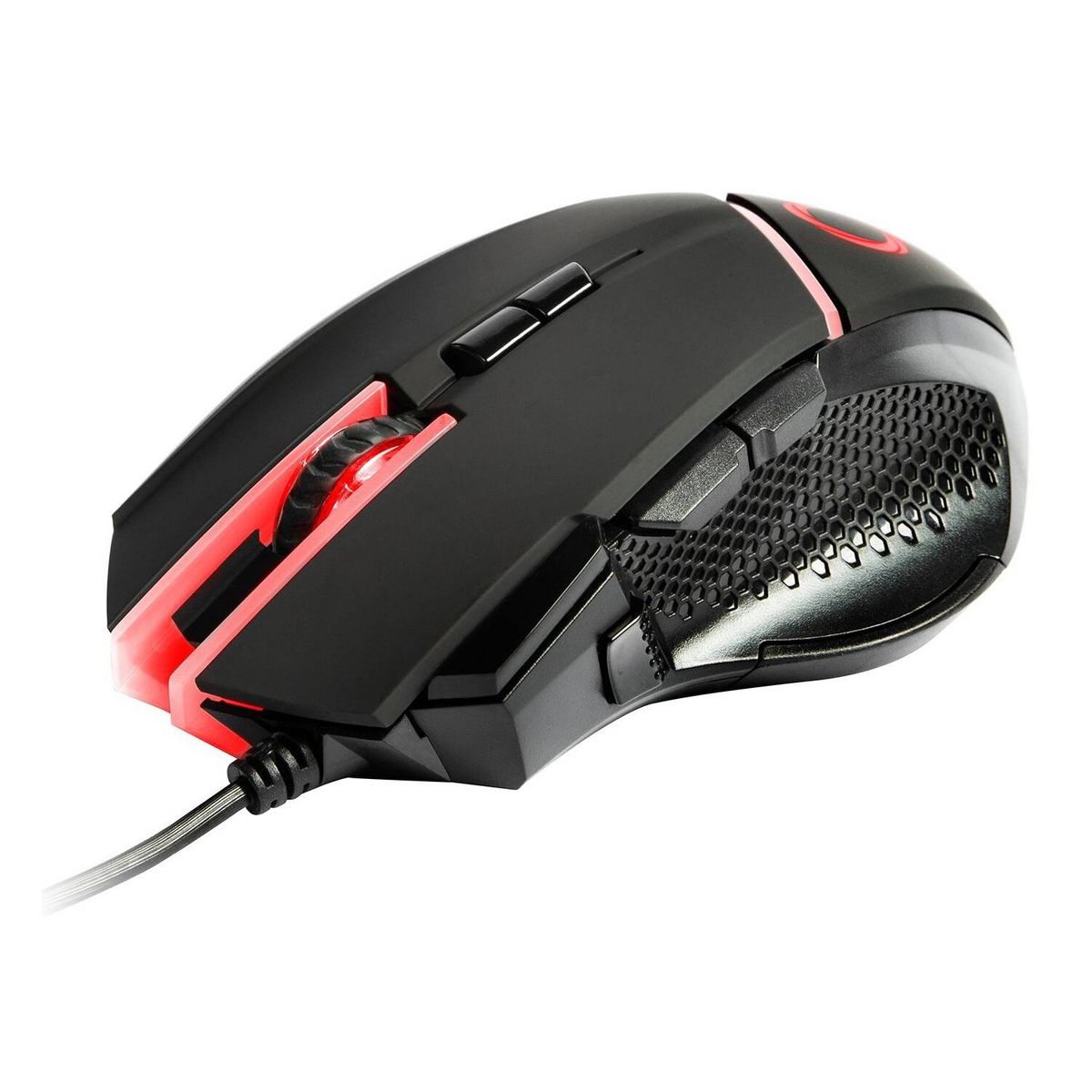 NIBIO - Mouse Gamer Nibio Gear 9 Botones 4000dpi Con Pesas Rgb