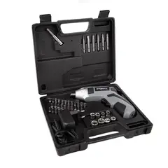 NIBIO - Destornillador Inalambrico Workit T10 + 43 Accesorios