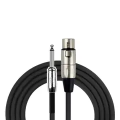KIRLIN - Cable Micrófono Xlr (H)- Plug 3M Mpc-282Pn-3