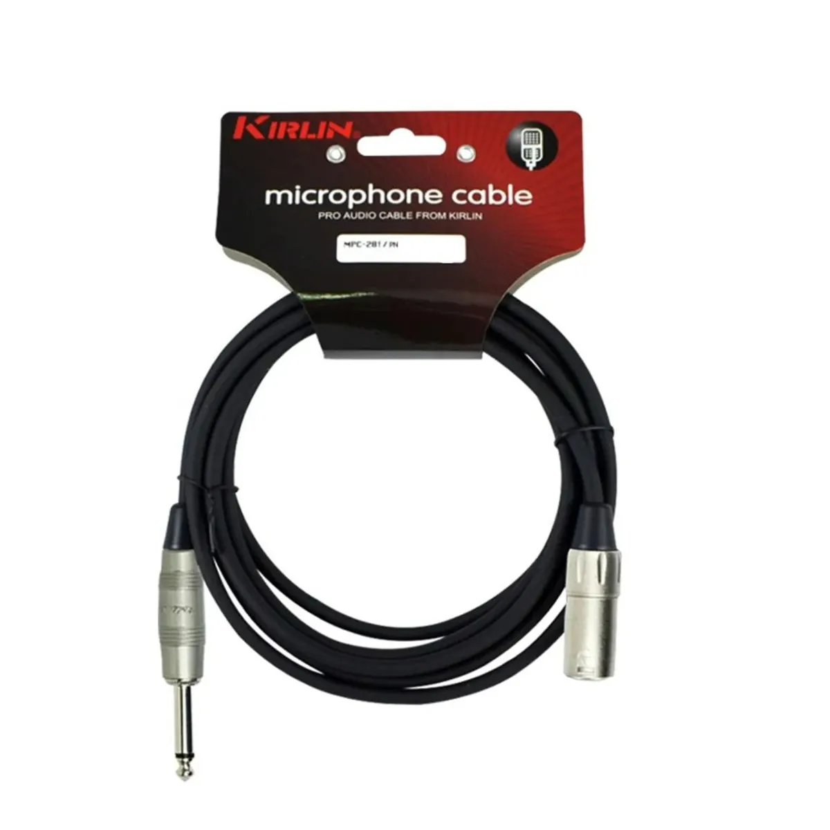 KIRLIN - Cable Micrófono Kirlin Xlr (M)- Plug 15M Mpc-281Pn-15