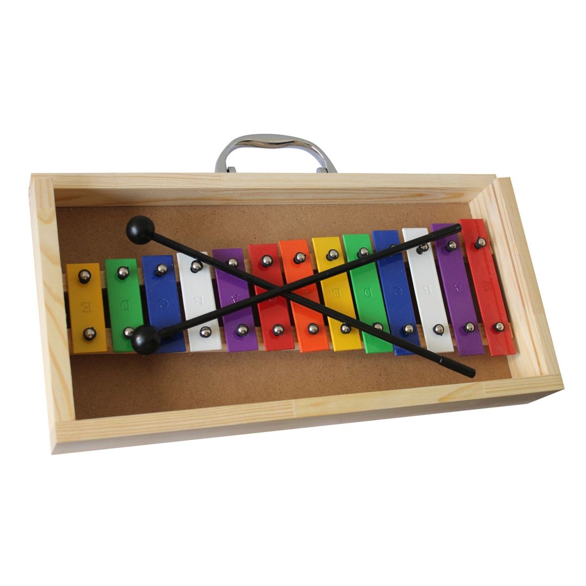 ALLEGRO - Metalófono Diatónico 13 Tonos Color Caja Madera All13Sc
