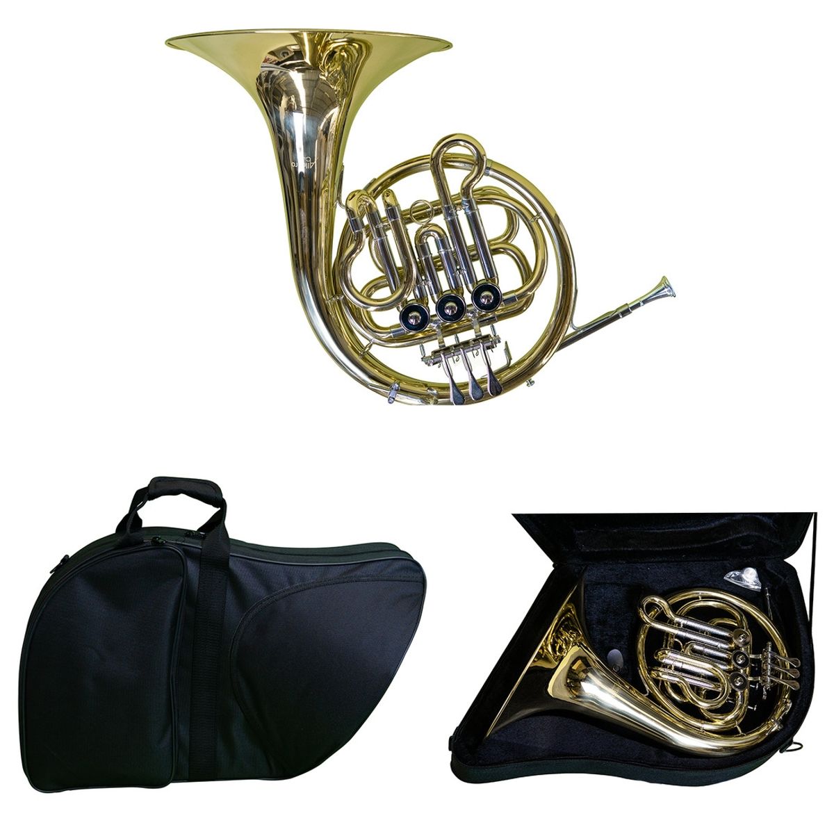 ALLEGRO - Corno Francés Dorado Allegro 3 Llaves Bb All7742L