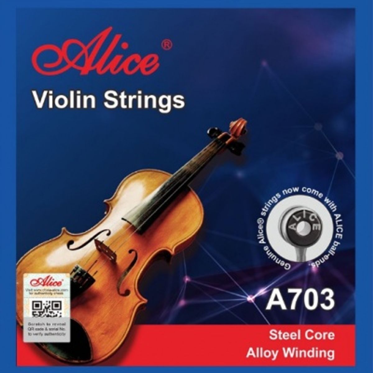 ALICE - Cuerdas Violín Alice A703