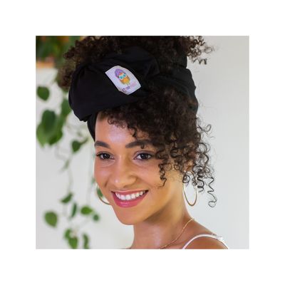 Imagen 2 del producto Toalla de algodón orgánico Tee-Owels Negra