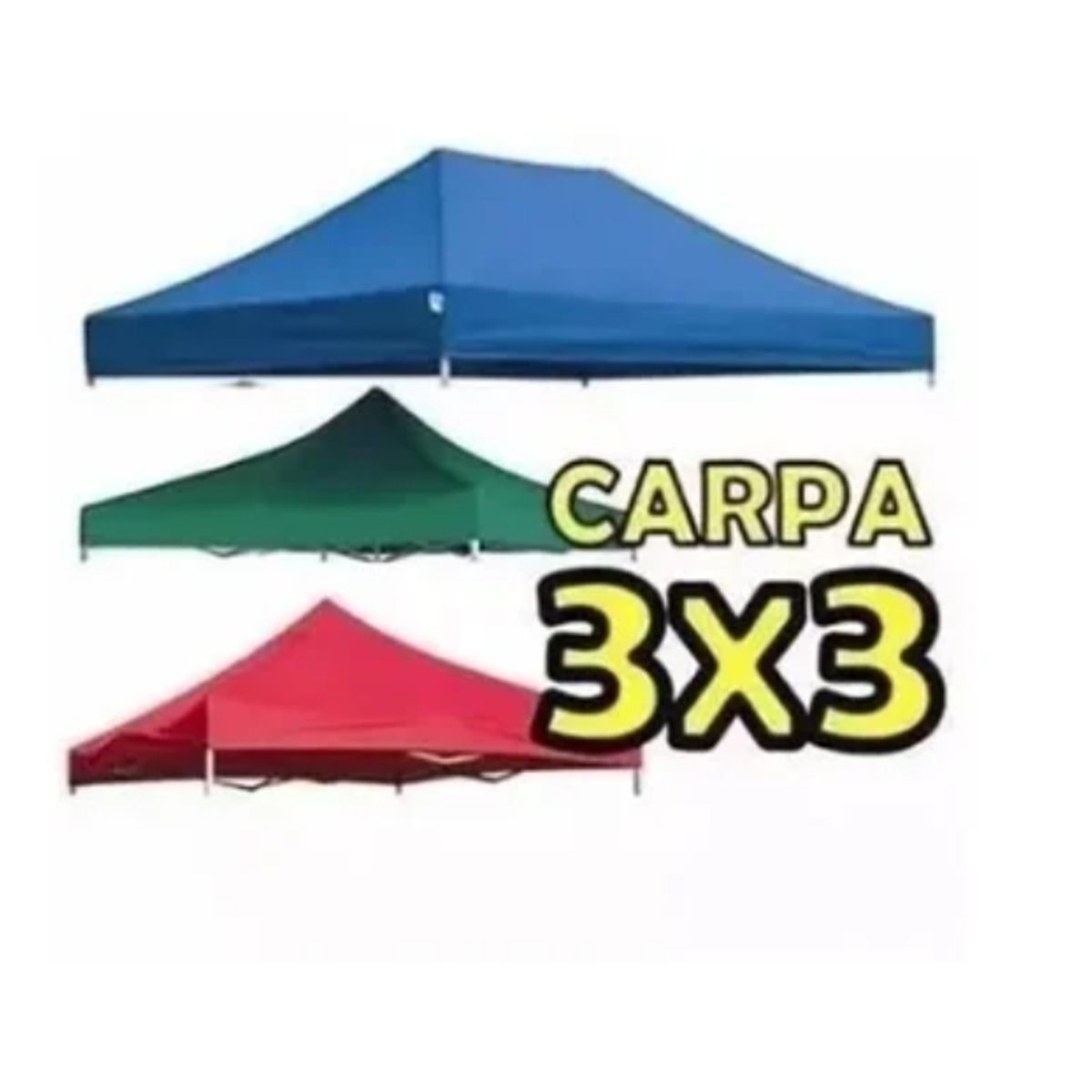 OFERTABKN - Lona Repuesto Para Toldo Plegable 3x3