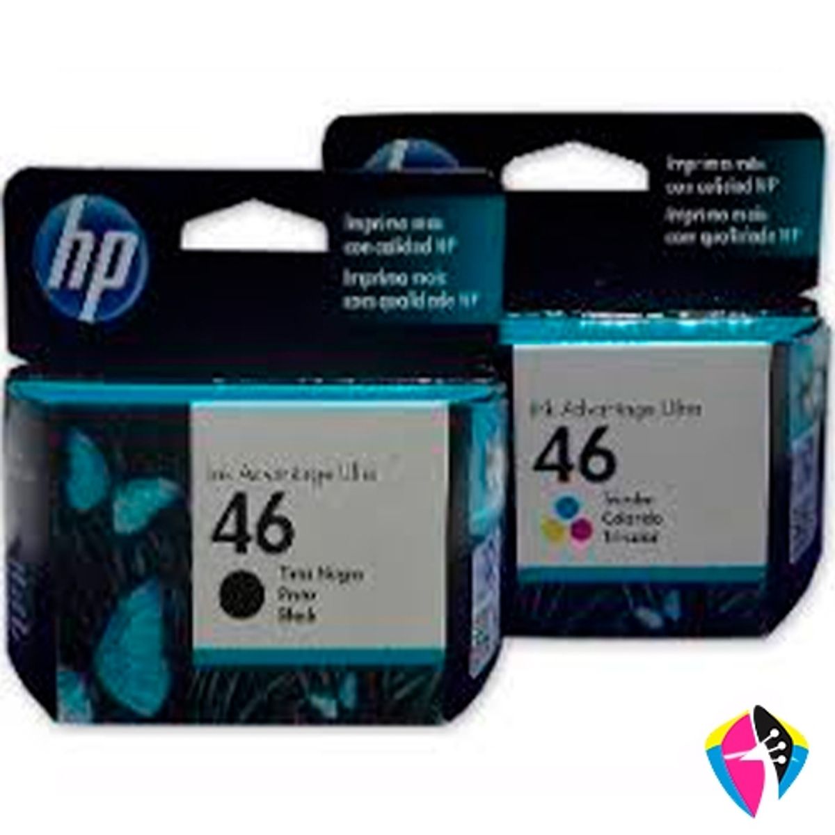 HP - Pack HP 46 Negro - Color