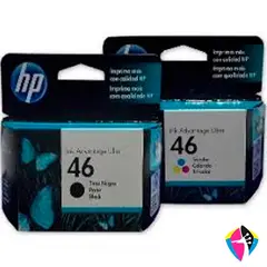 HP - Pack 46 Negro - Color
