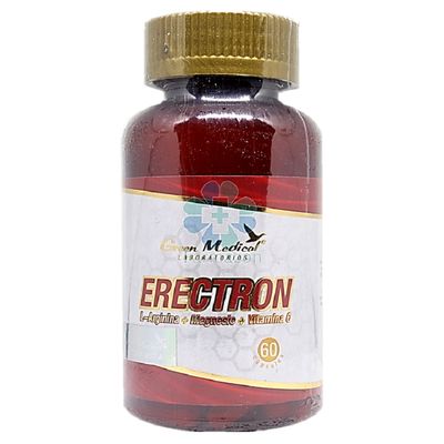 Imagen 2 del producto Erectron : L- Arginina + Magnesio + C Gm 180 Capsulas 3x60 Caps. Vigorizante