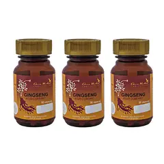 GREEN MEDICAL - Ginseng Rojo Coreano Gm 3 Frascos 3x50 Cap.