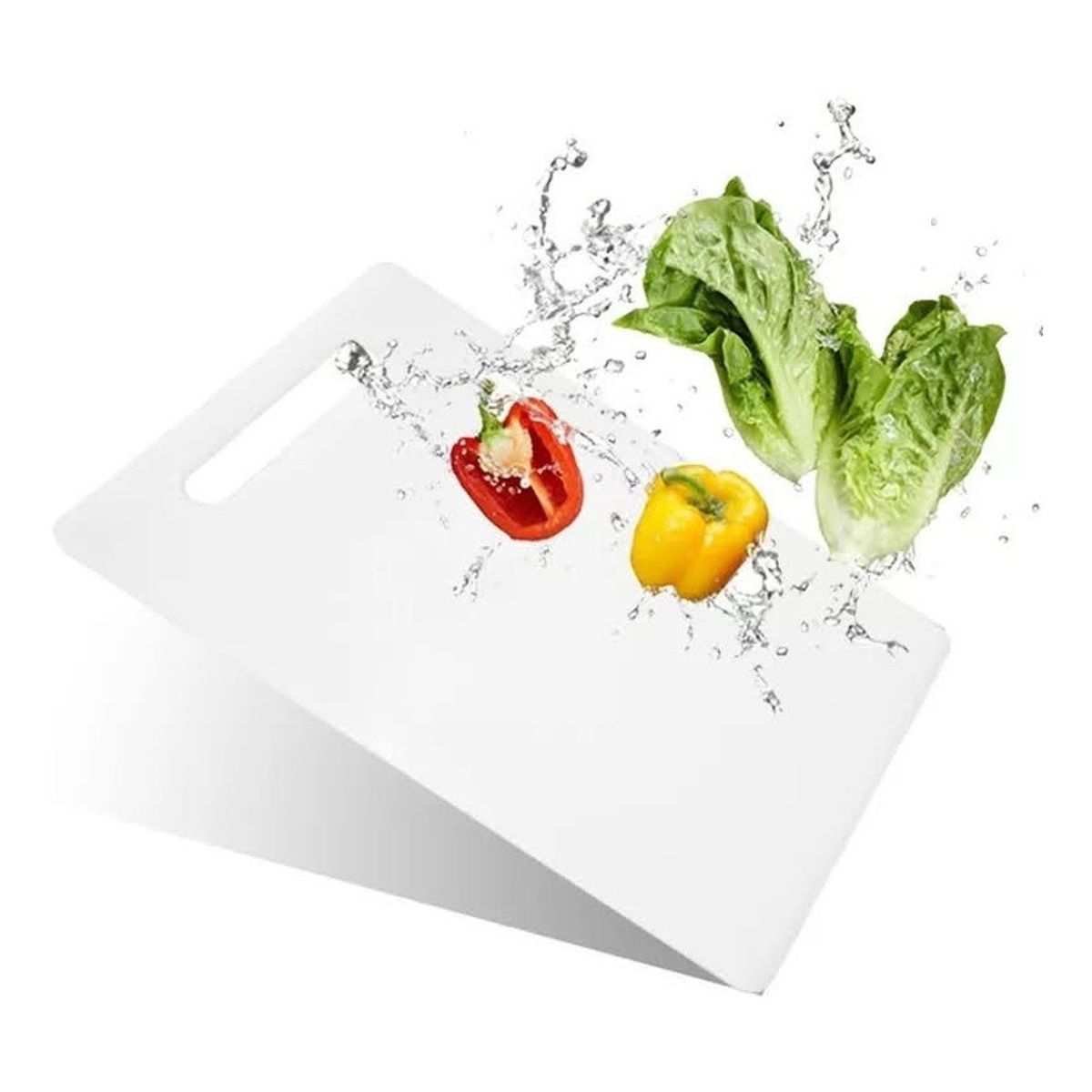 GENERICO - Tabla Picar Y Cortar Carne Verduras Asado Alimentos 33cm