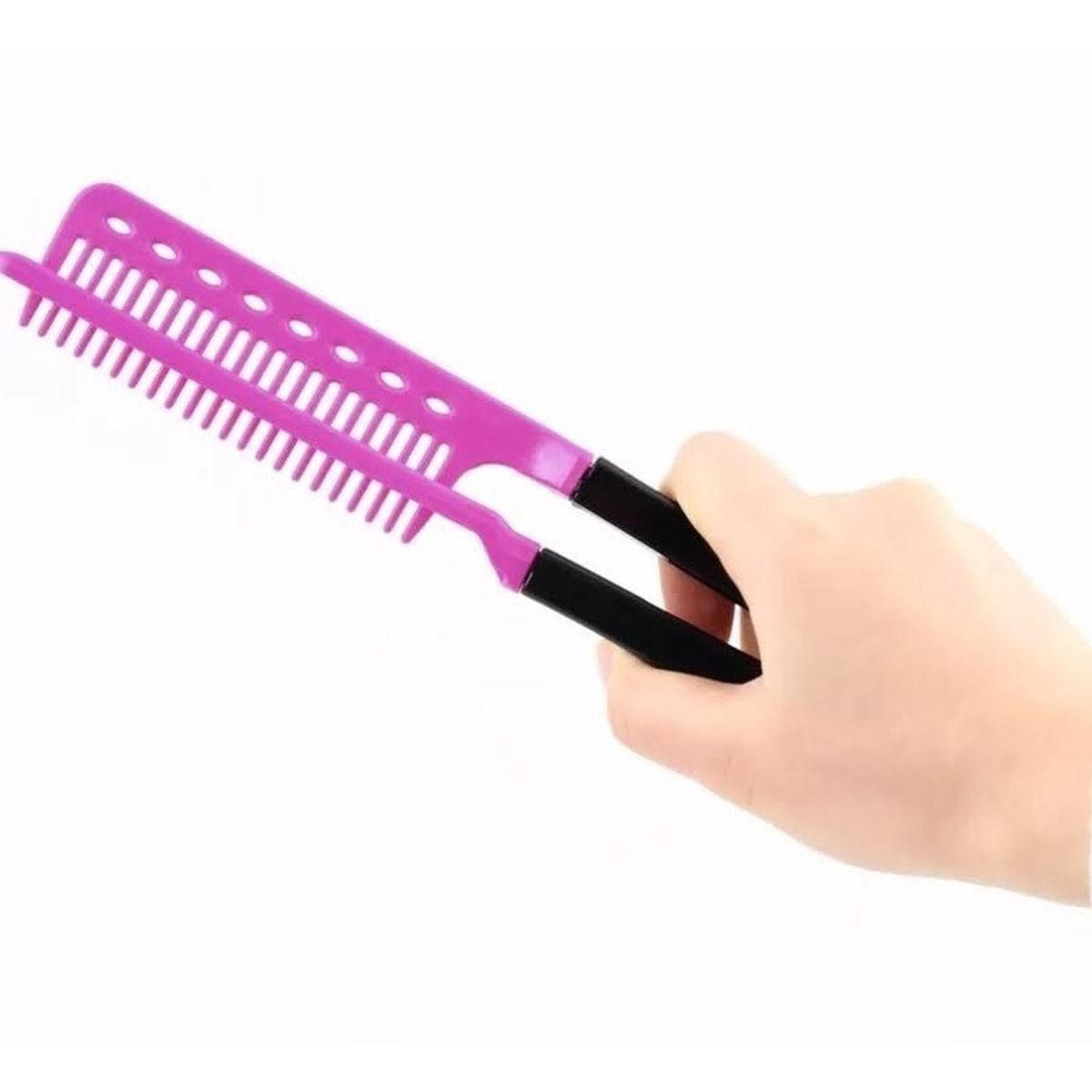 GENERICO - Peine Para Planchar Pelo Plegable Cabello Plancha