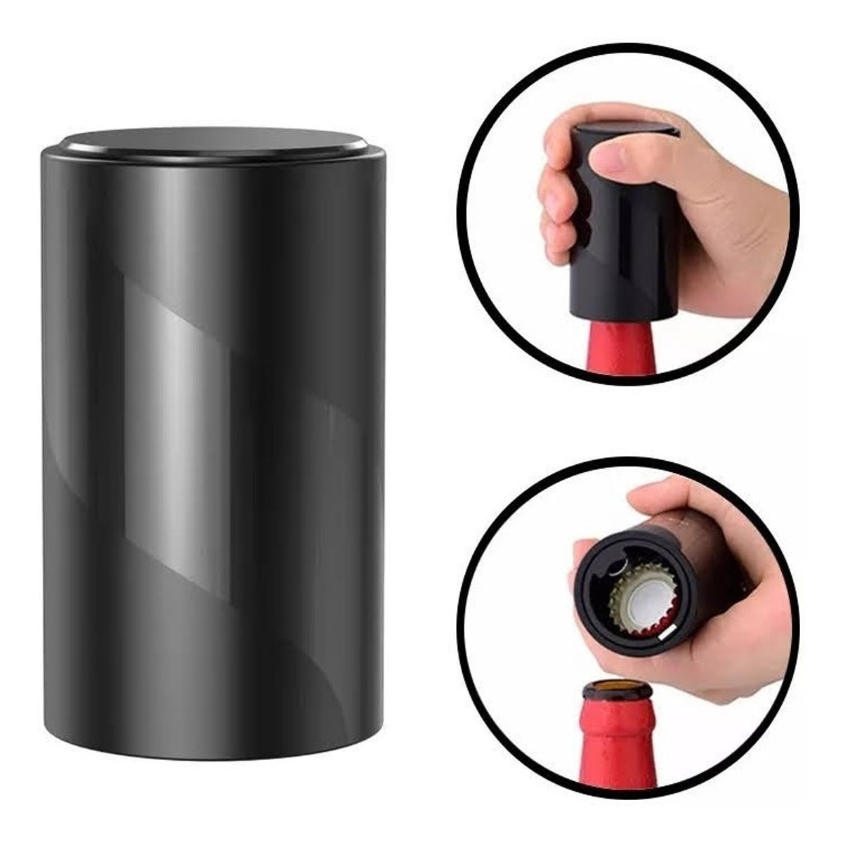 GENERICO - Abridor Cervezas Destapador Botellas Automatico Magnetico