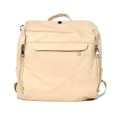 GENERICO - Mochila Antirrobo Mujer Camel