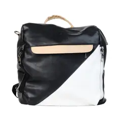 GENERICO - Mochila Antirrobo Mujer NegroBlanco