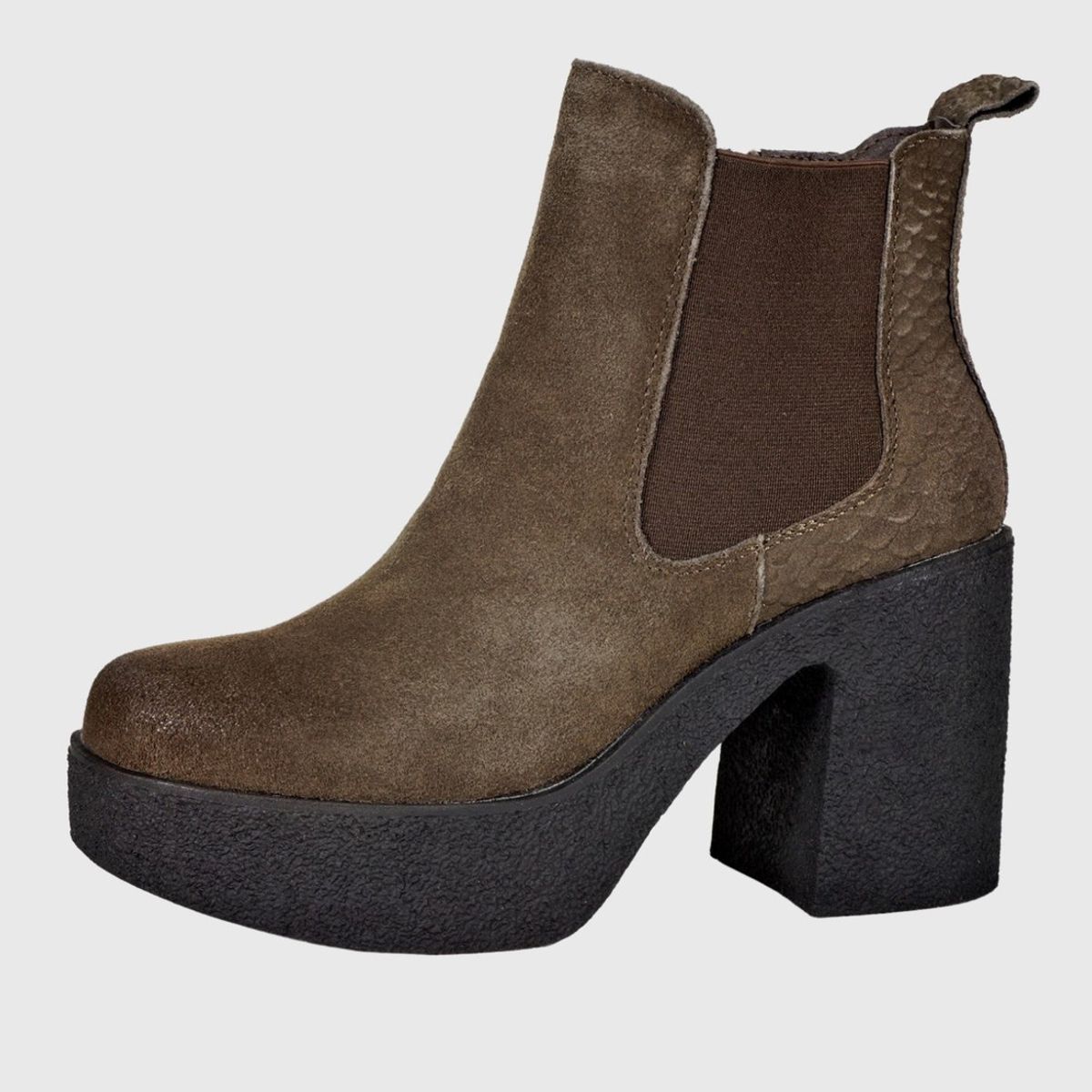 DEGAS - Botín Cuero Nicanora Gris DEGAS