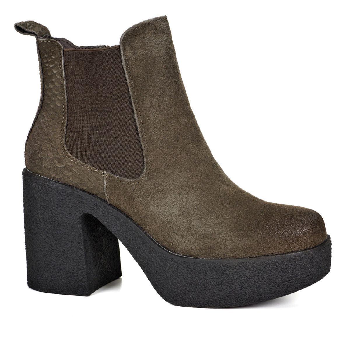 DEGAS - Botín Cuero Nicanora Gris DEGAS