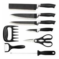Set De Cuchillos 8 Piezas Cocina Acero