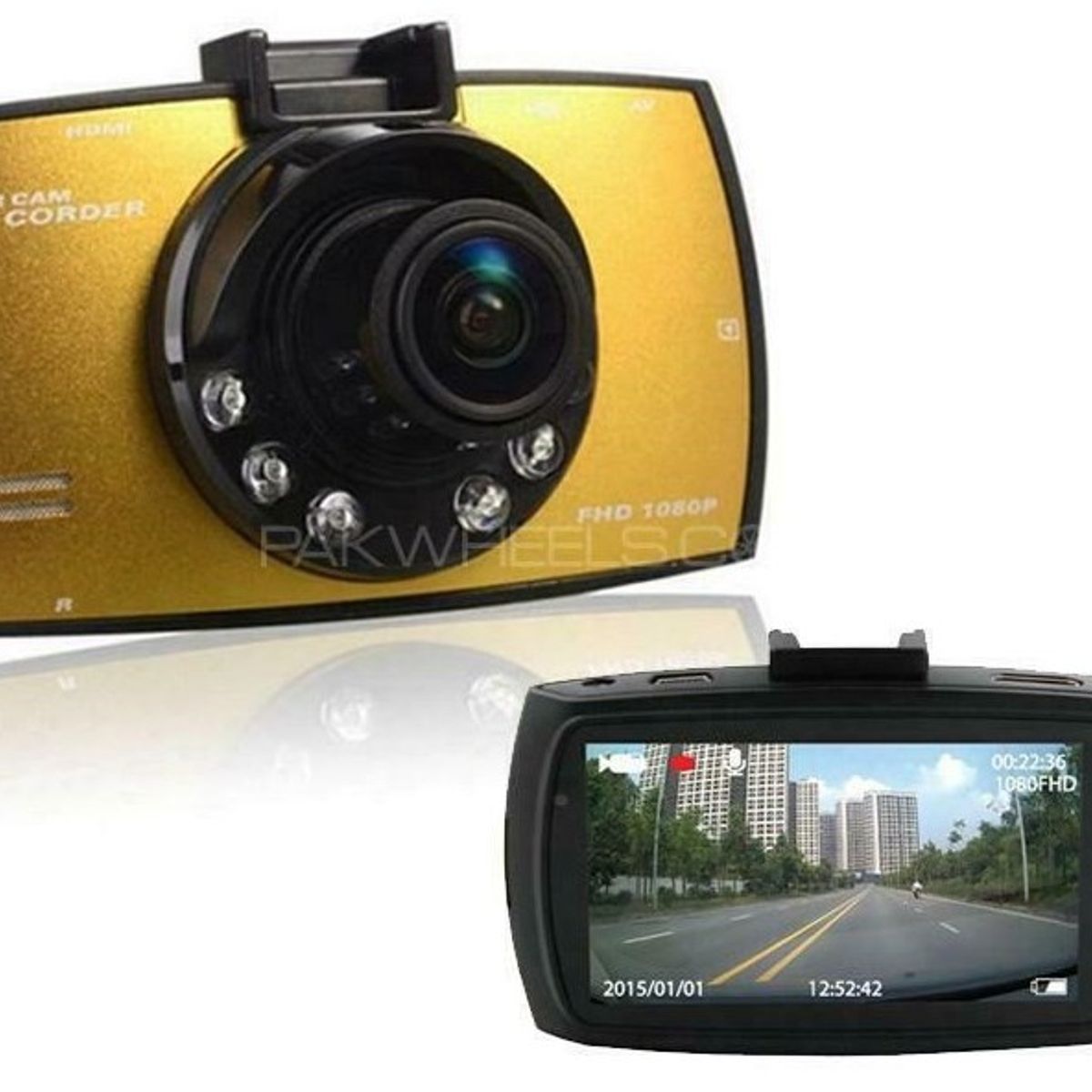 GENERICO - Camara Portatil Grabadora Para Autos Full Hd Car Camcorder