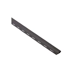 DVP - Perfil Terminal Siding Pvc 3,8mts Antracita