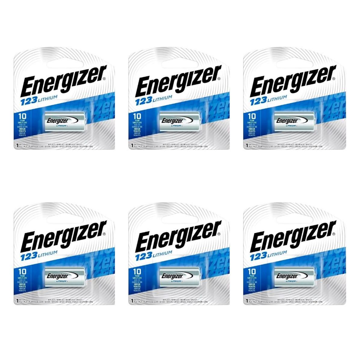 ENERGIZER - Pila Energizer Fotográfica Litio 123 6 Unidades