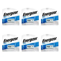 ENERGIZER - Pila Fotográfica Litio 123 6 Unidades
