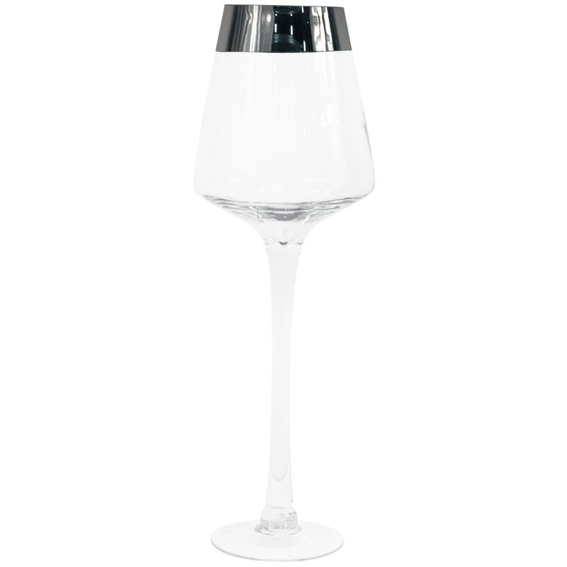 MALLORCA - Portavela Decorativo Gallen Grande Silver