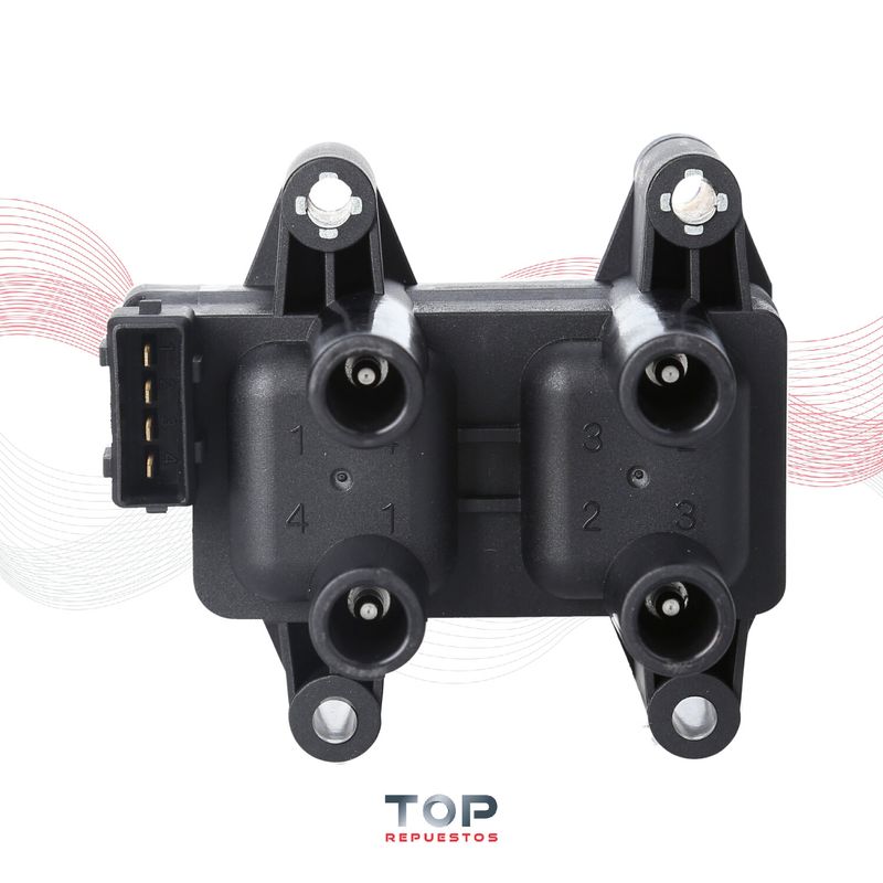 GENERICO - Bobina De Encendido Citroen Xsara 1.4 8 Val Tu3jp 4 Pin 00/0