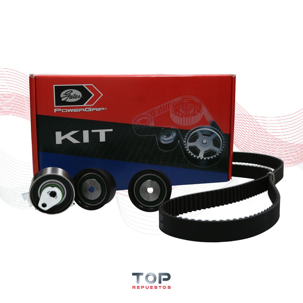 GATES - Kit Distribucion Daewoo Nubira 98/03 2.0 16val X20sed