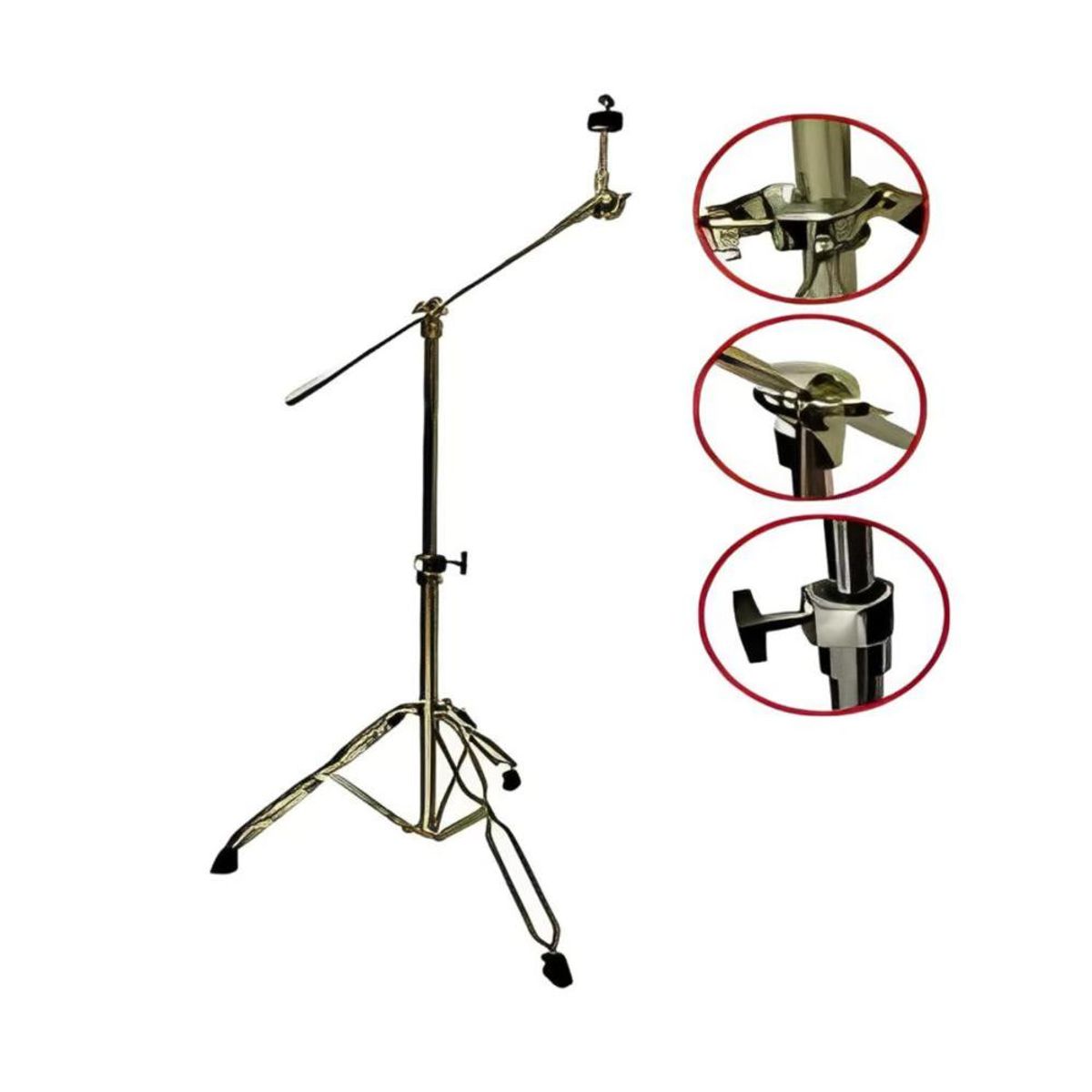 RMX - Atril de platillo con boom RMX RM-3100 - Negro