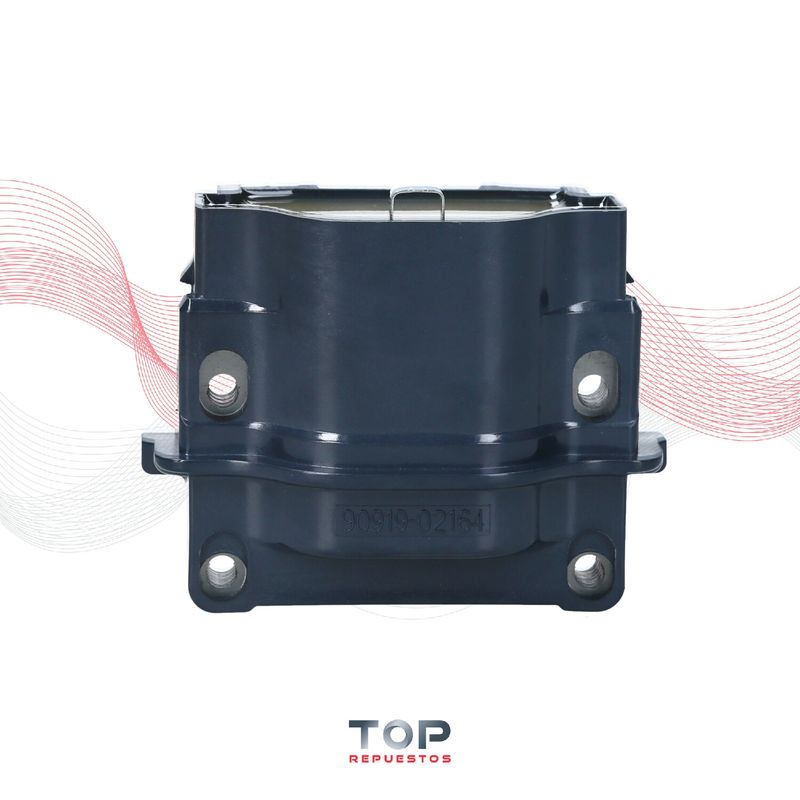 GENERICO - Bobina De Encendido Toyota Corolla 1.6 8 Val 4af 2 Pin 87/90