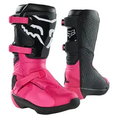 FOX - Botas Moto Niña Comp Rosado