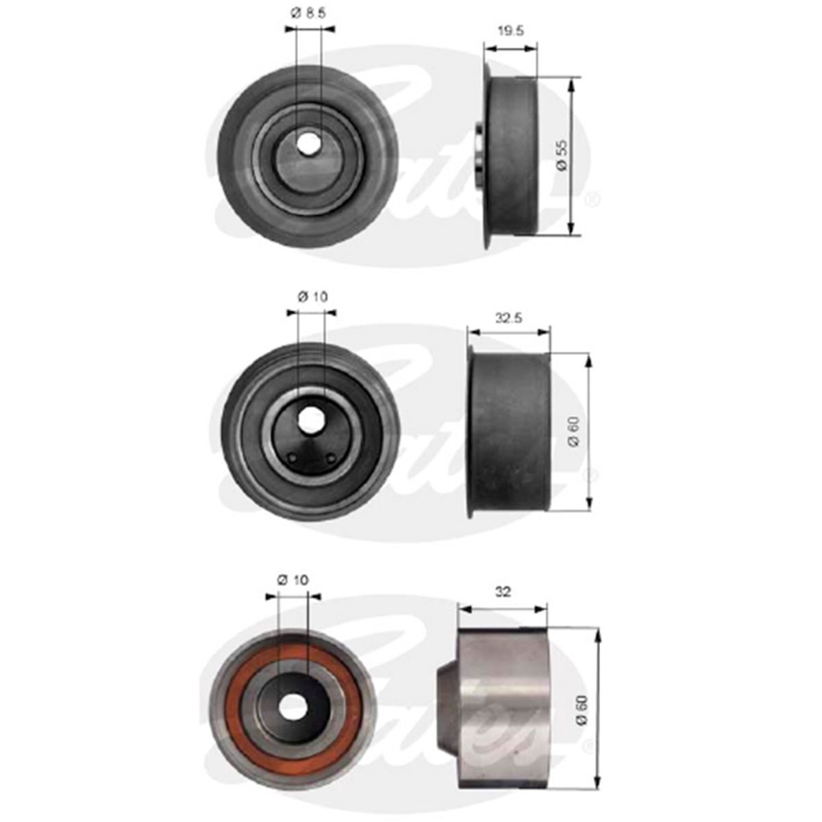 GATES - Gates Kit Distribucion Hyundai Elantra 1.6  Gasolina 92/95
