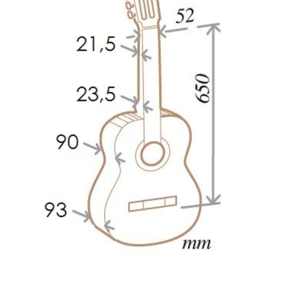ALMANSA - Guitarra Clásica Almansa FLAMENCO 413