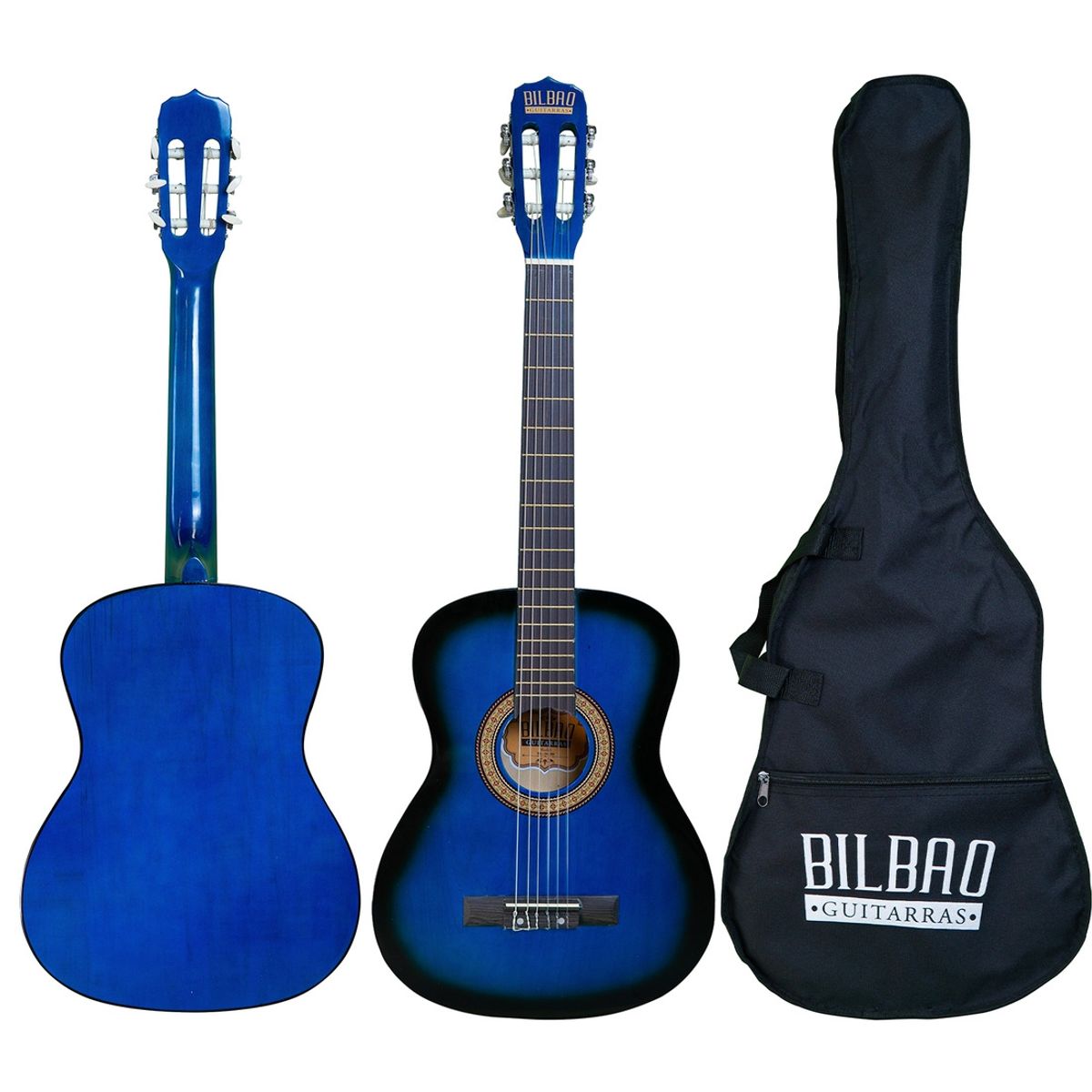 BILBAO - Guitarra Clásica Bilbao 3/4 BIL-34-BB + Funda