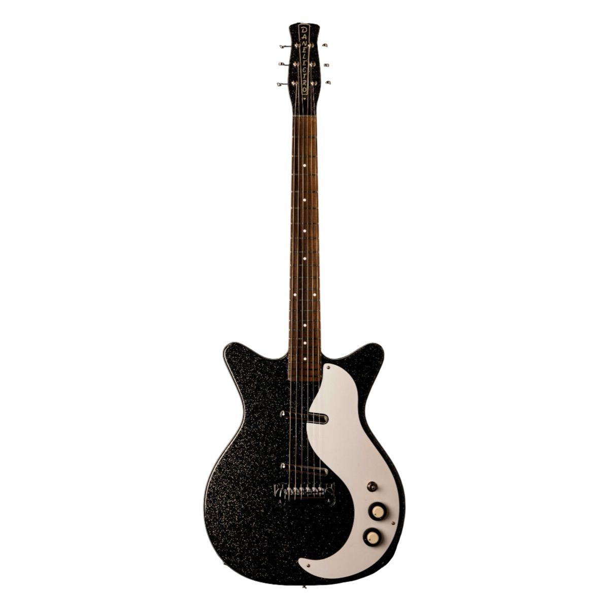 DANELECTRO - Guitarra Eléctrica Black Metal Flake 59Mj BKMF Danelectro
