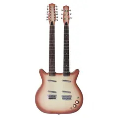 DANELECTRO - Guitarra Eléctrica Doble 6/12 Dbn 612 Cob