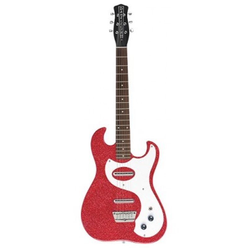DANELECTRO - Guitarra Eléctrica Danelectro Red Metal Flake 63 Dano Red