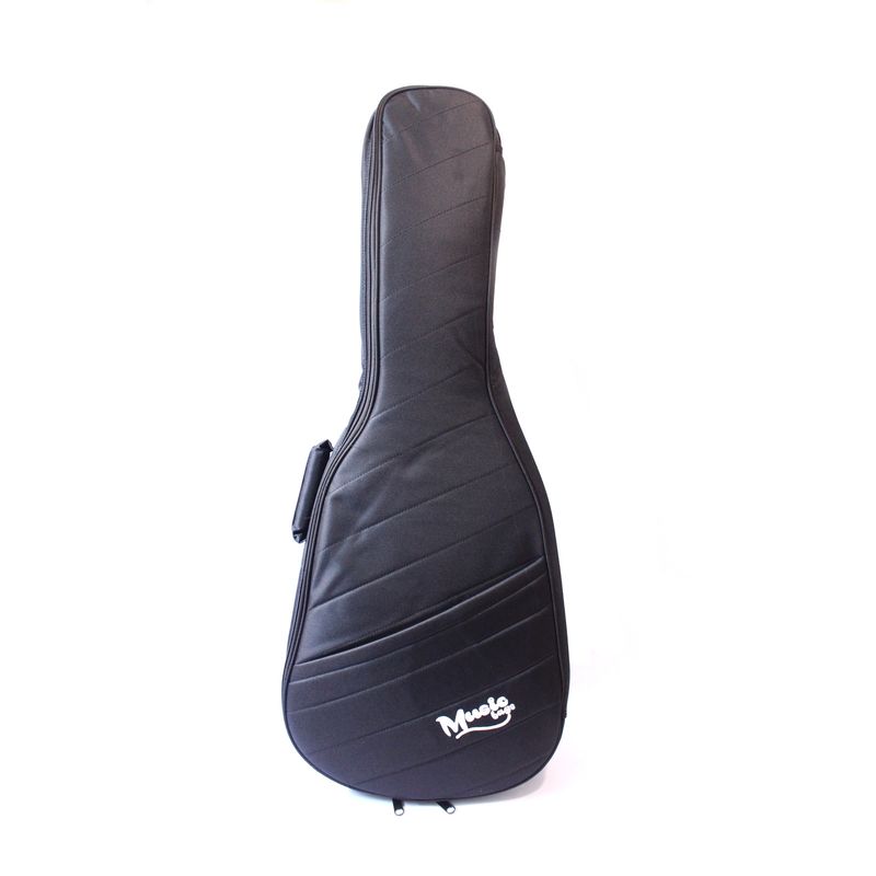 MUSICBAGS - Funda Bajo Electrico Music Bag Negra Nylon 25Mm Mub-121B