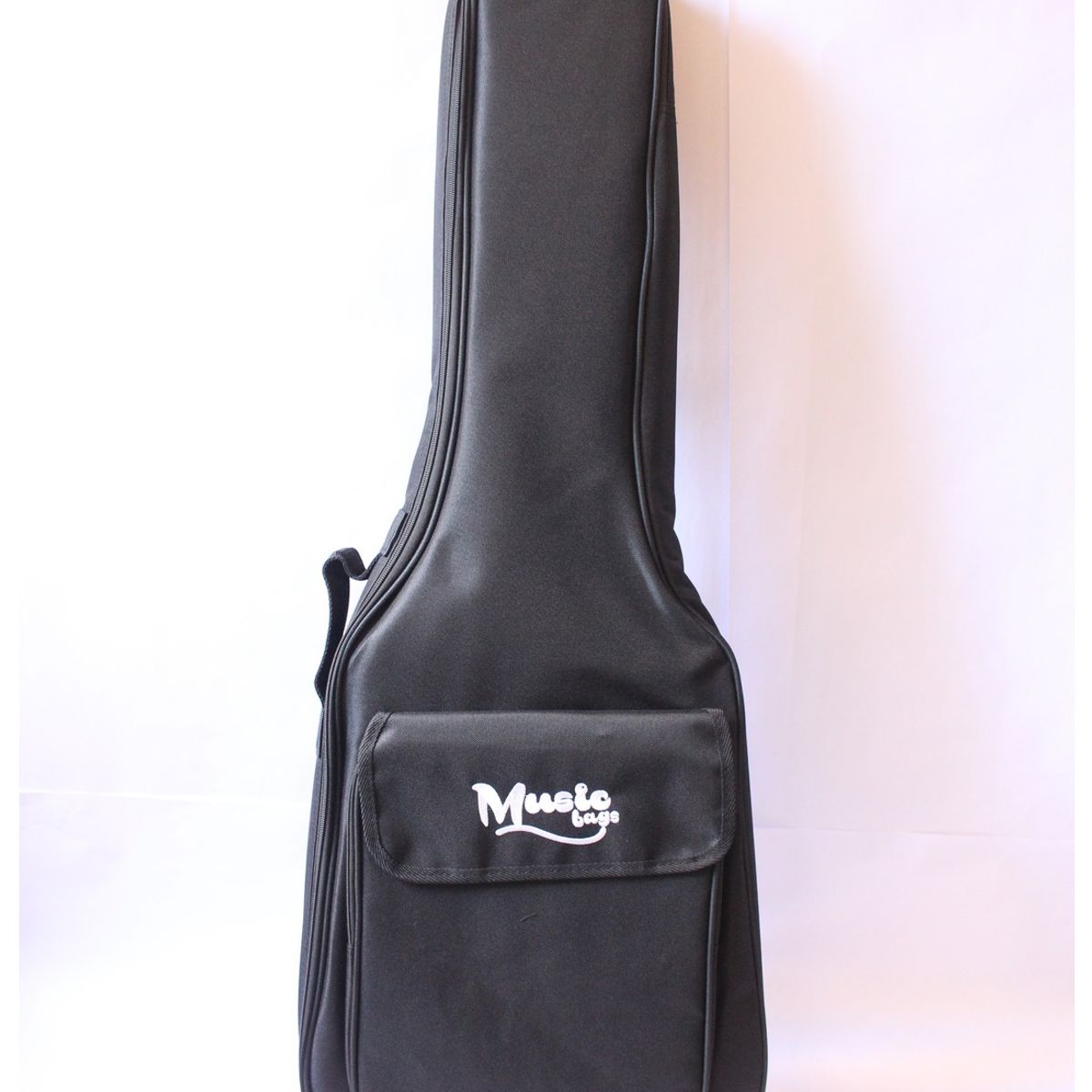 MUSICBAGS - Funda Guitarra Electrica Music Bag Negra Nylon 15mm Mub-122e
