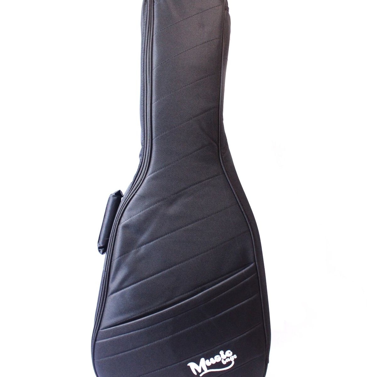 MUSICBAGS - Funda Guitarra Eléctrica Music Bag Negra Nylon 25mm MUB-121E